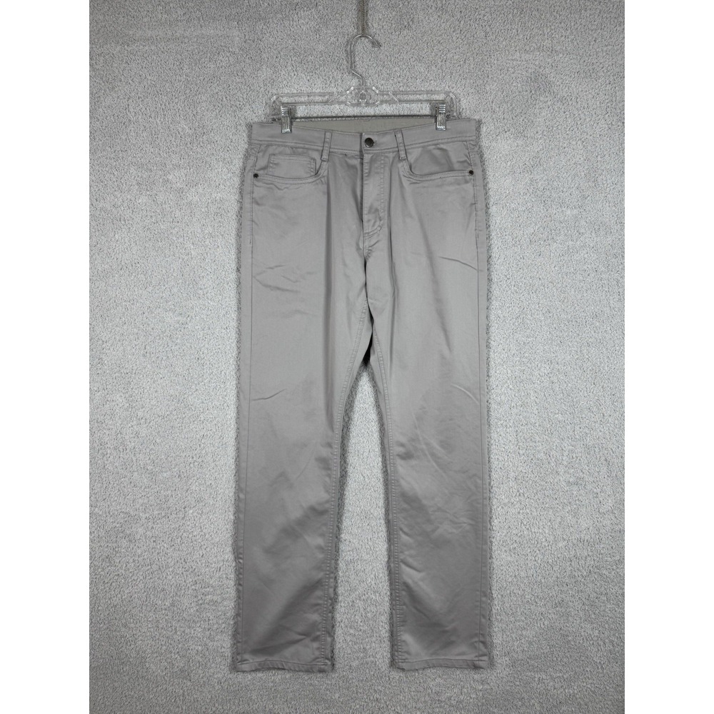 Copper & Oak Men's 32x32 Air‎ Luxe Slim Straight Low Impact Wash Flex-Comfort